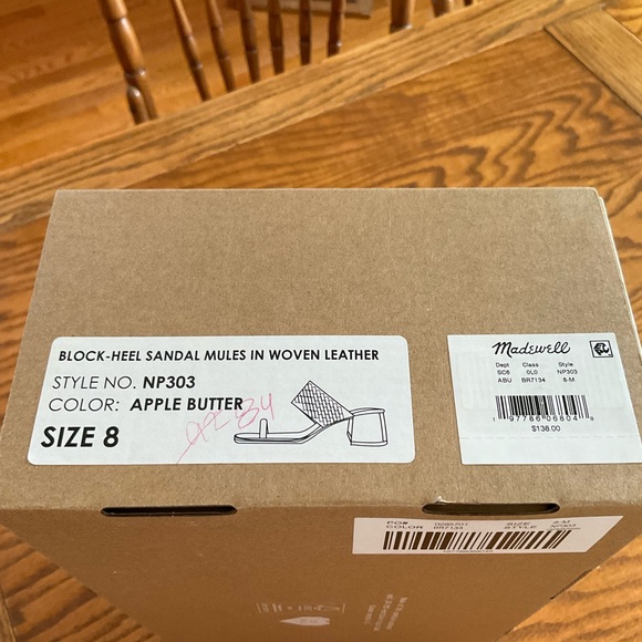 NWT Madewell - The Kaitlin Sandal, Sz 8 - Picture 9 of 9